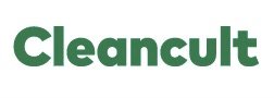 Cleancult的绿色文字标志。